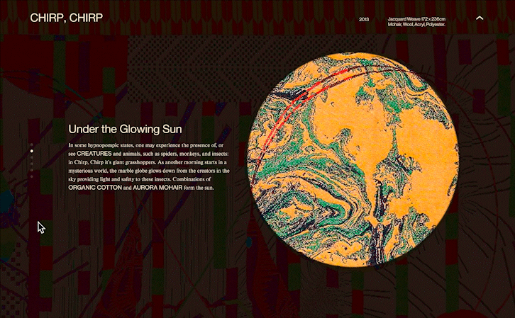 video of yarn type highlighting